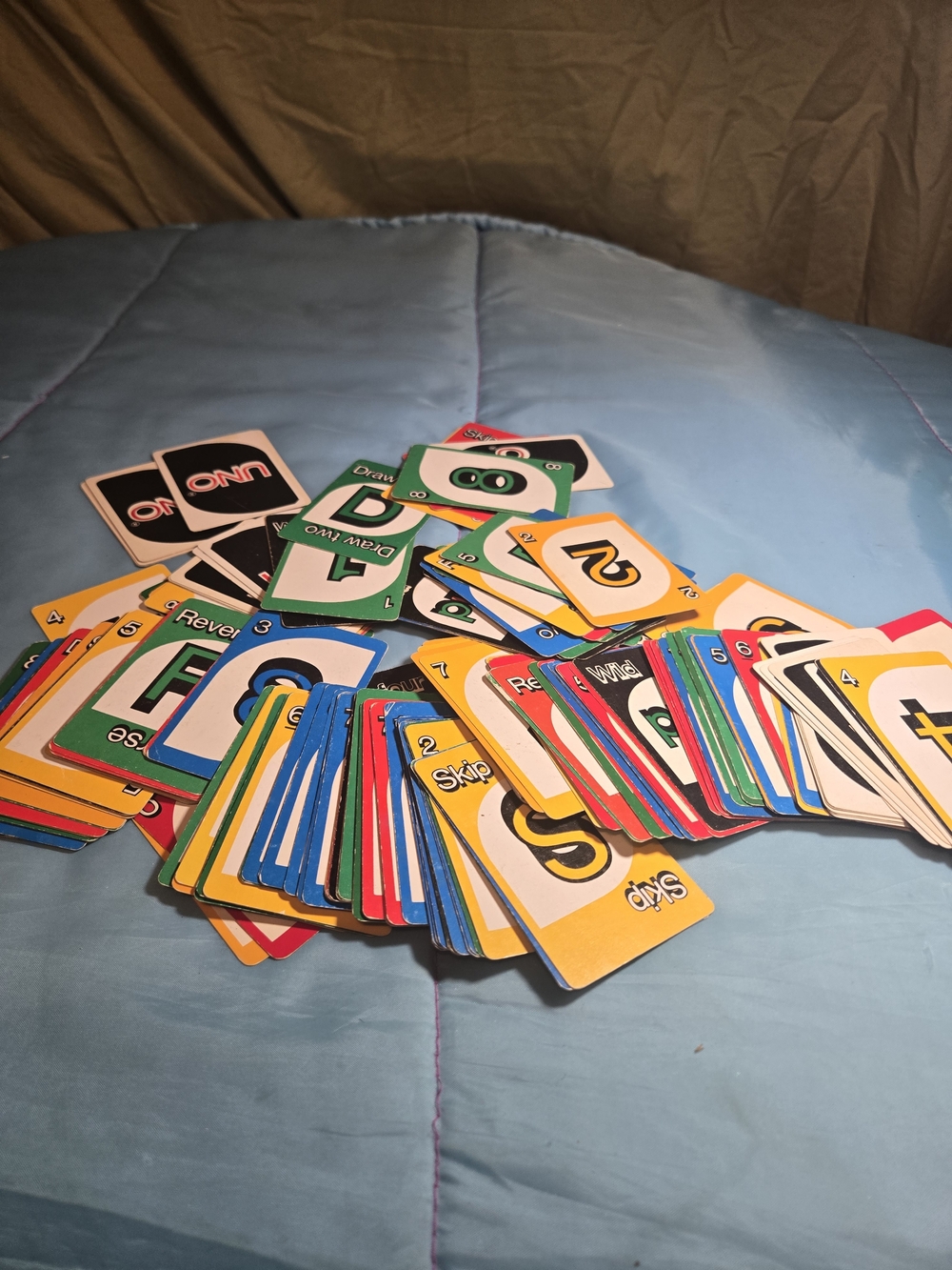 Vintage UNO Card Game 1979 Complete 2 Decks 214 Cards Only